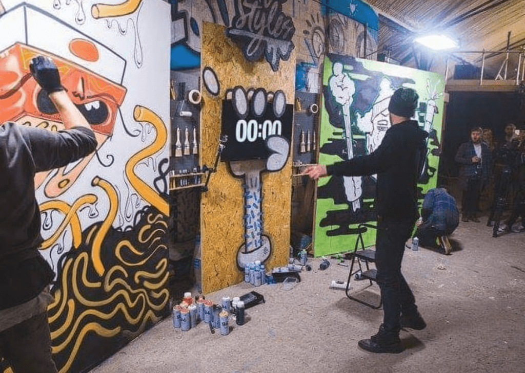 There is an unreal live art battle happening in a warehouse in Dublin later this month