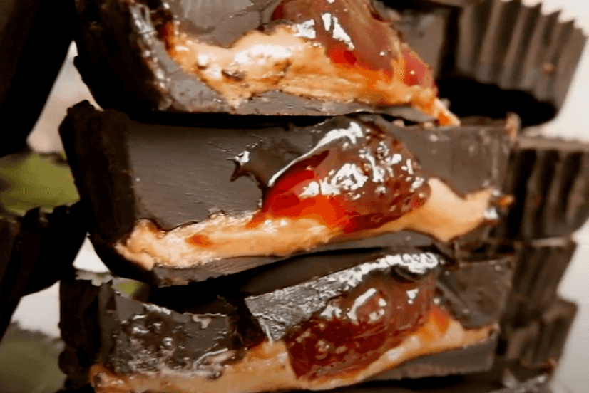 Peanut Butter Jelly Cups are the perfect little treat