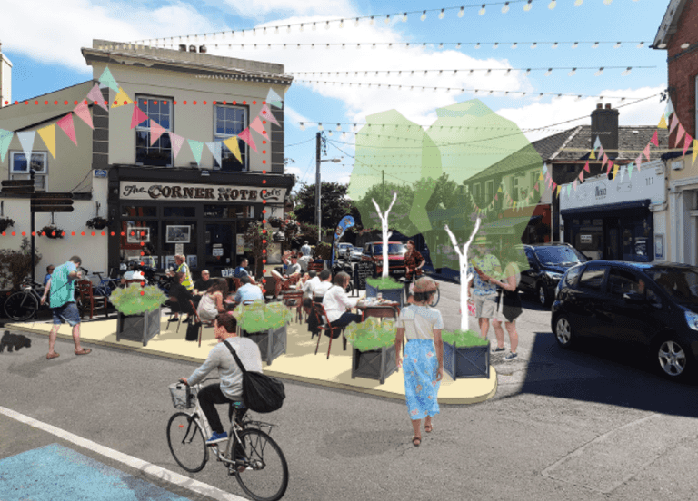 Dalkey is the latest village to undergo pedestrianisation works