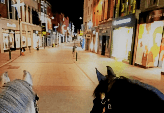 Gardaí confirm that Grafton Street was ‘very quiet’ last night as Level 5 kicked in