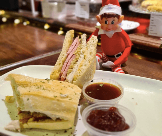 This delicious Christmas sandwich is already available in the city centre