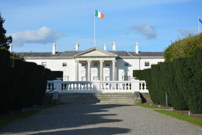 Ever wonder if takeaways deliver to the Áras? We now know the answer  