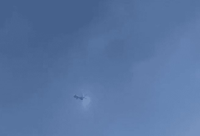 WATCH: Did you spot the helicopter blaring Christmas tunes over Dublin today?