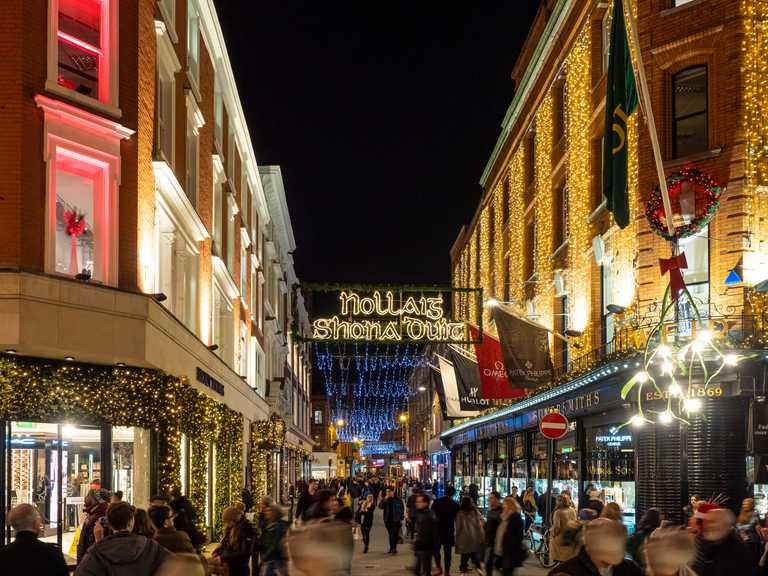 Saturday was a “very good day” for business in the city as delayed Christmas rush begins