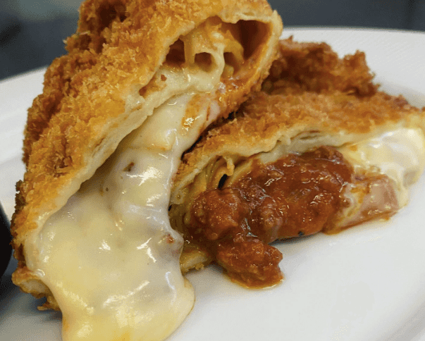Did you know that deep fried lasagne pancakes exist in Dublin?