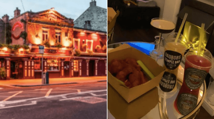 McGowans have set up a delivery service for their famous cocktails, nibbles and pints