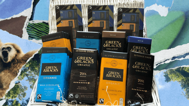 Feeling sweet? We have a Green & Black’s chocolate hamper up for grabs