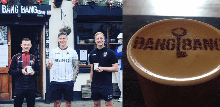 D7 coffee spot giving away free coffees in aid of charity