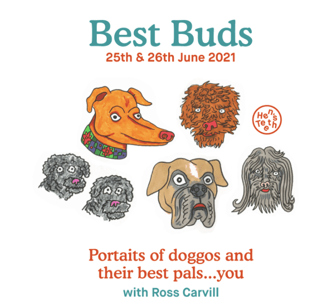 You can get your puppy’s portrait done in Dublin 8 this weekend