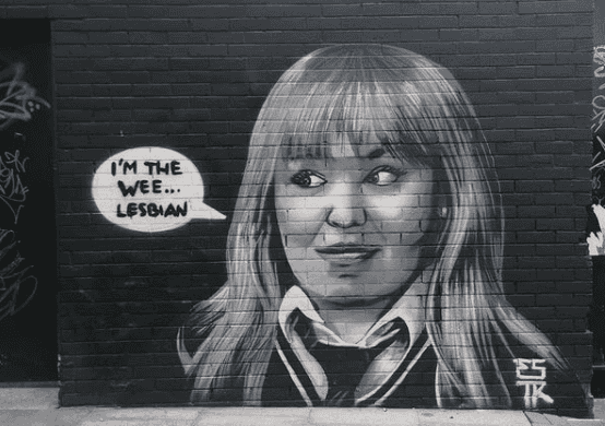 Irish artist celebrates Pride with wee mural