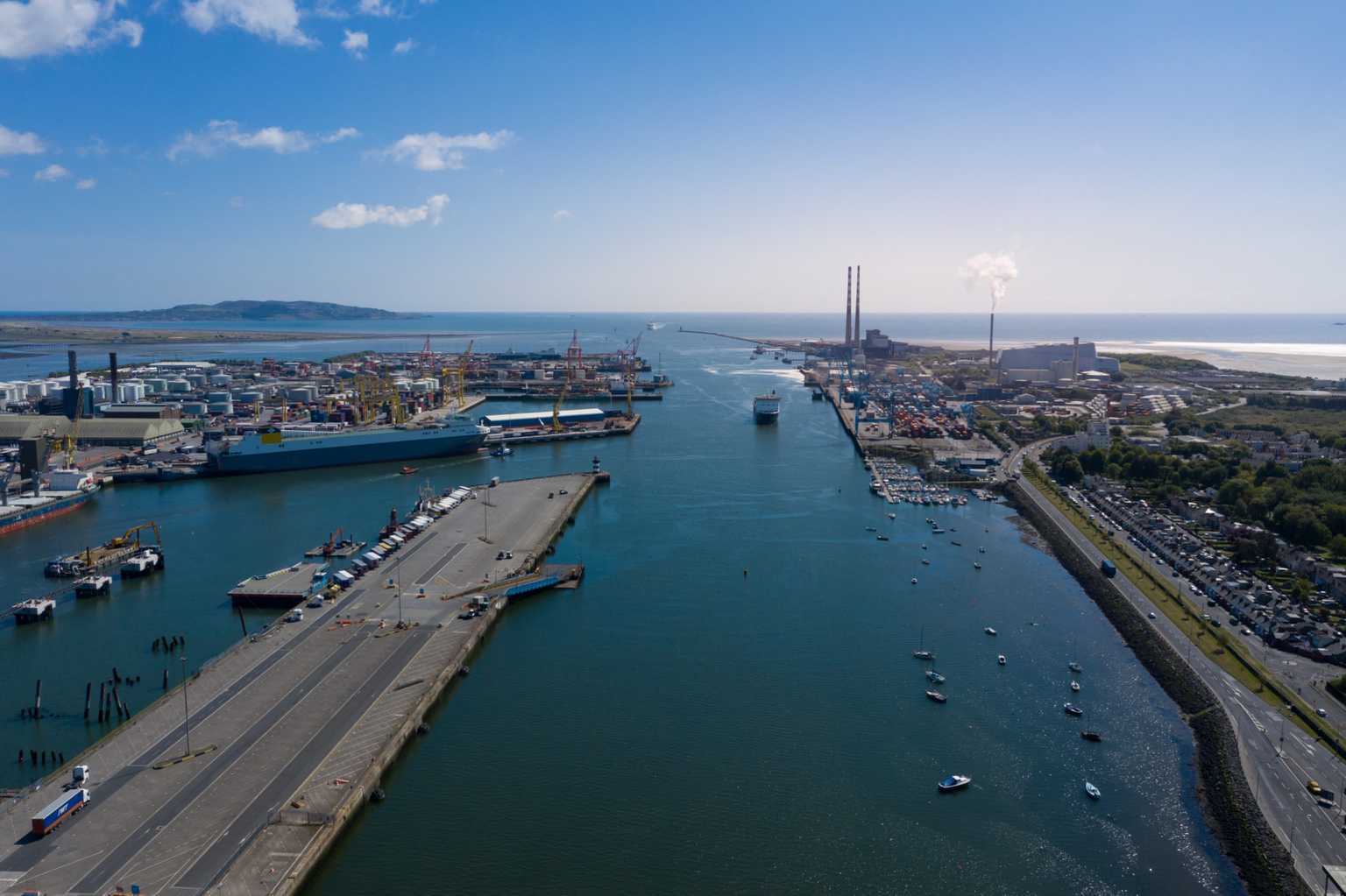 Fishermen from all over the country are making waves with Dublin protest