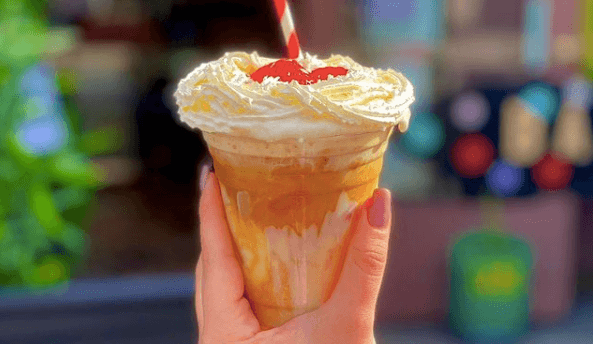 This iced coffee with a twist is an absolute NEED for this weather