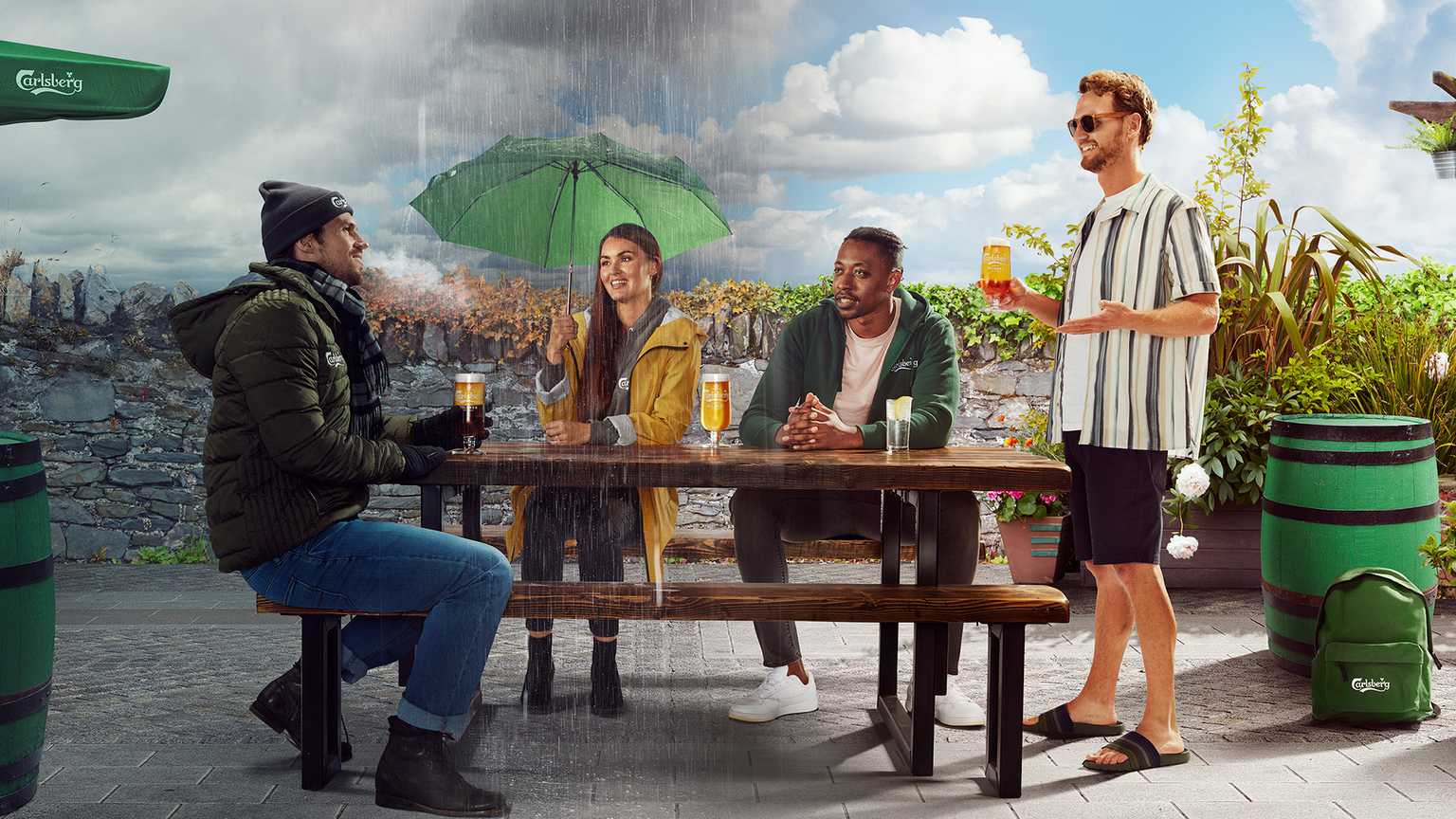 How to win an All-Weather Carlsberg Kit so you can socialise whatever the weather