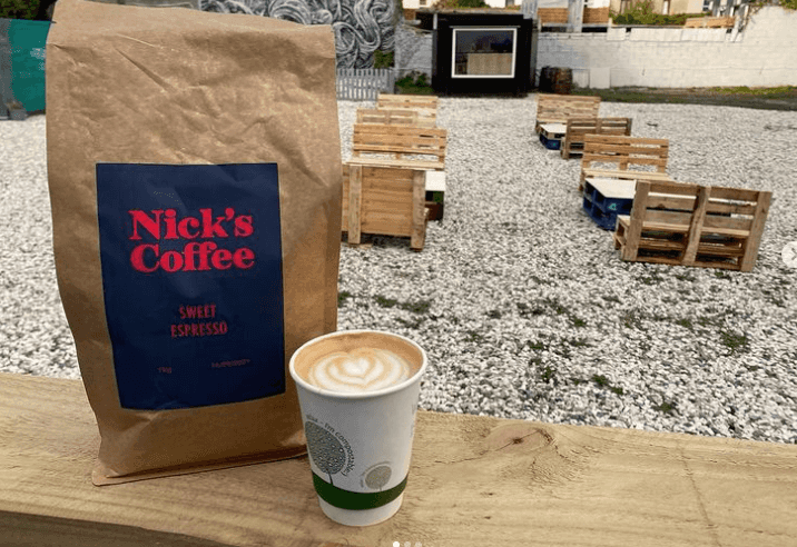 Nick’s Coffee is back open in a new location this week!