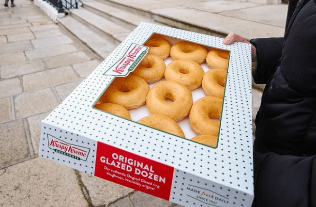 Krispy Kreme to open at Central Bank tomorrow
