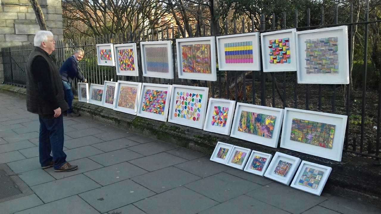 Artists fear iconic Merrion Square exhibition is at risk due to new cycle lanes