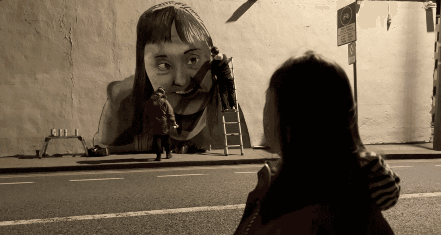 Street artist Emmalene Blake unveils meaningful mural for World Down Syndrome Day