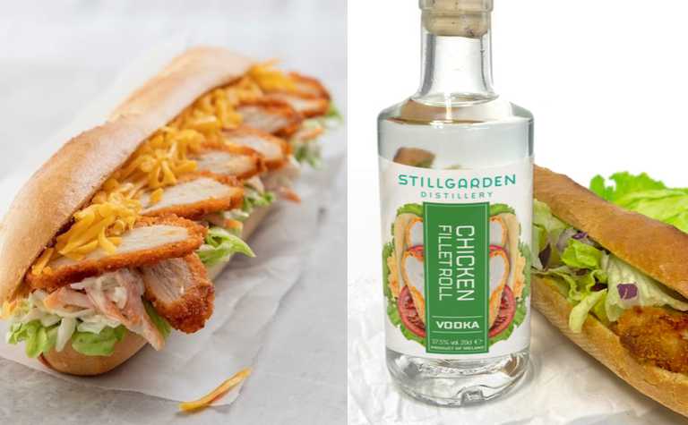 Dublin 8 distillery to release a chicken fillet roll vodka