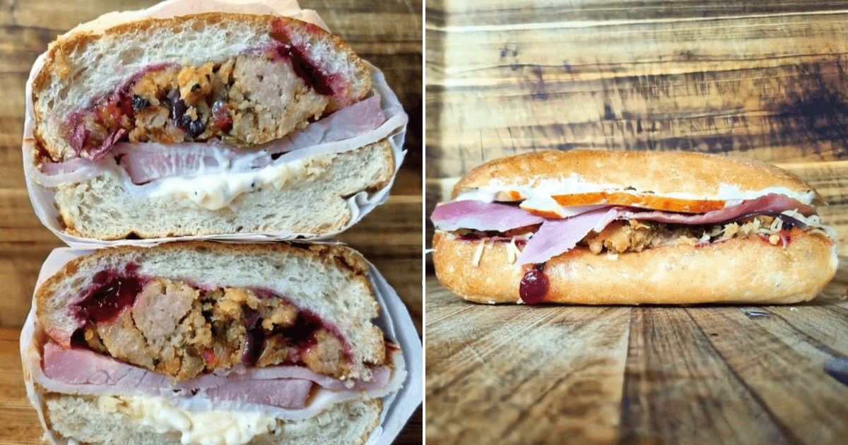 This D2 lunch spot is serving a Christmas sandwich if anyone fancies it