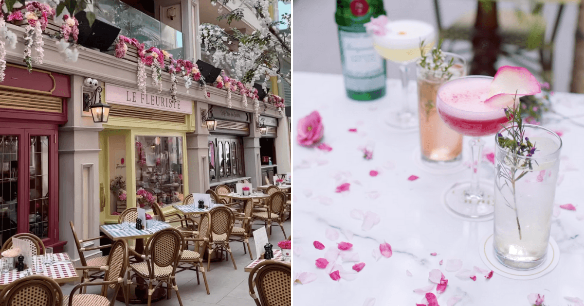 Live your Emily in Paris fantasy at this Dublin cocktail bar turned flower market
