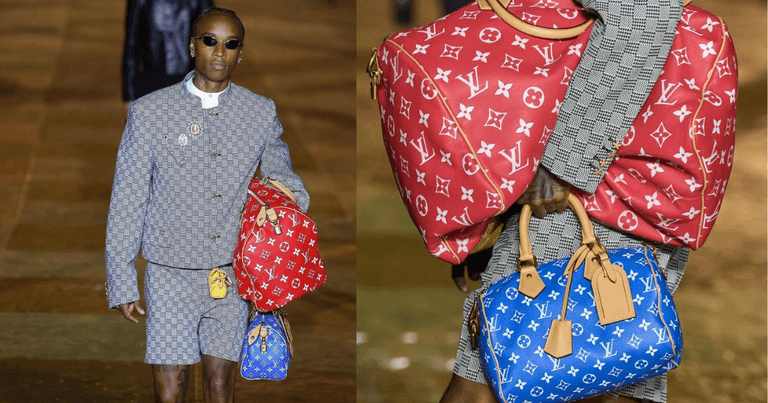 Dublin-rapper Rejjie Snow walks in Louis Vuitton Paris Fashion Show