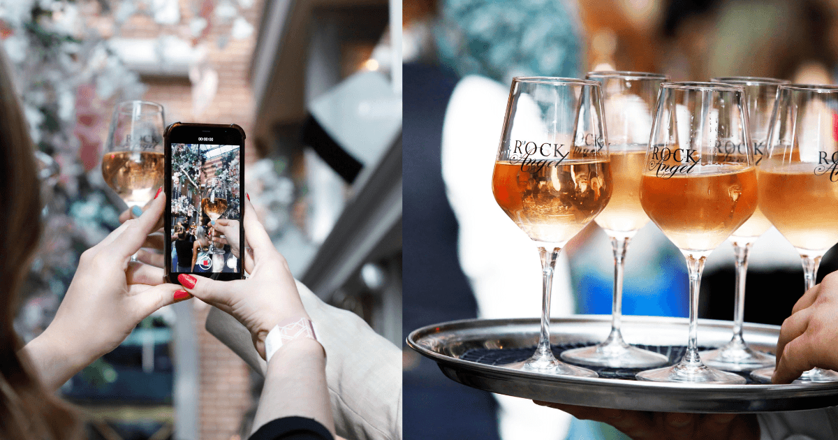 Whispering Angel Rosé Garden gets its wings at Café en Seine