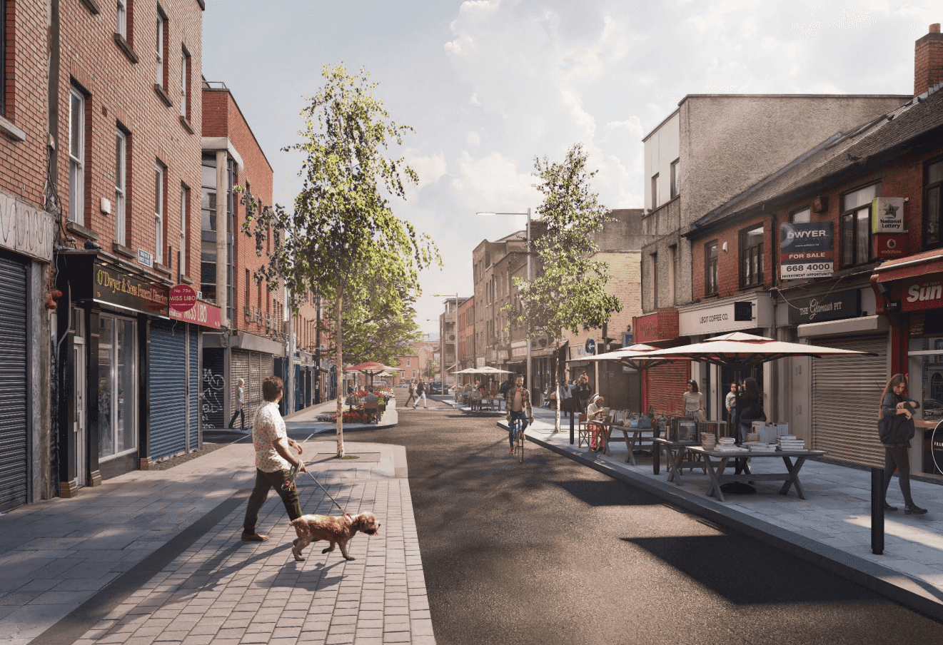 More greenery and hierarchy for pedestrians part of proposed Meath Street revamp