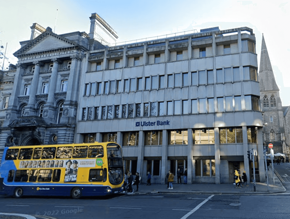 Former Ulster Bank on College Green being considered for social housing
