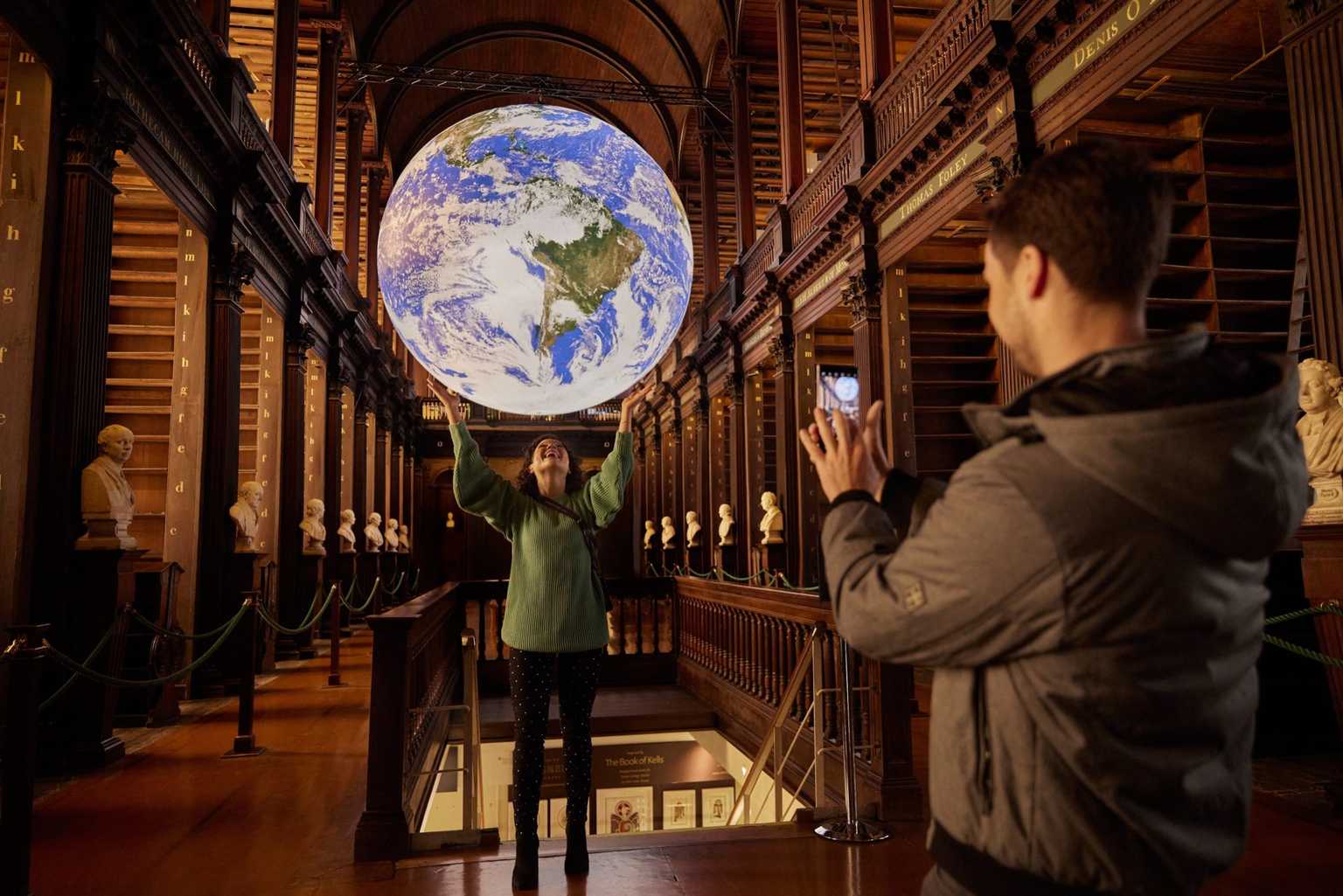 Have you seen the stunning new installation in Trinity’s Old Library?