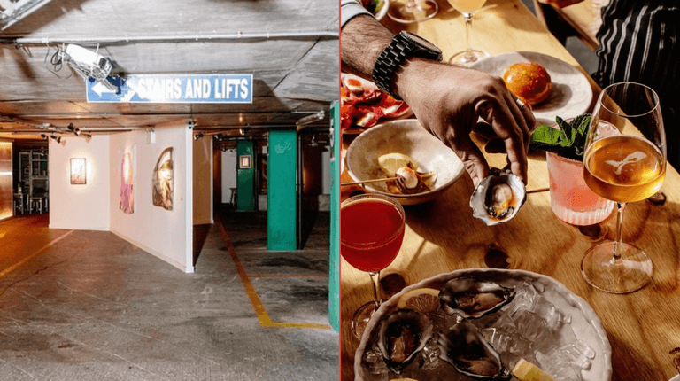 ‘We are on the move’ Carpark bar turned art gallery hint at new location