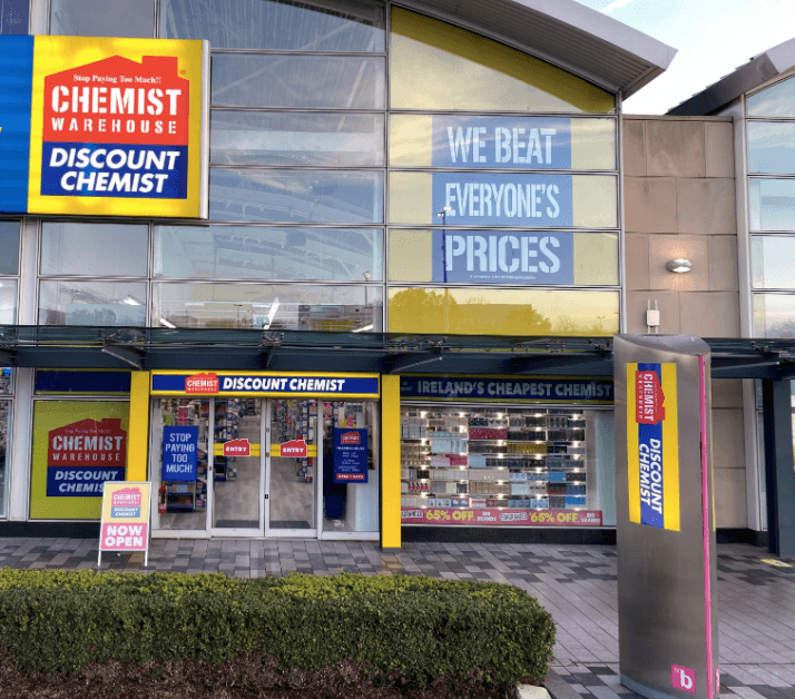 Chemist Warehouse open their first European store in Dublin