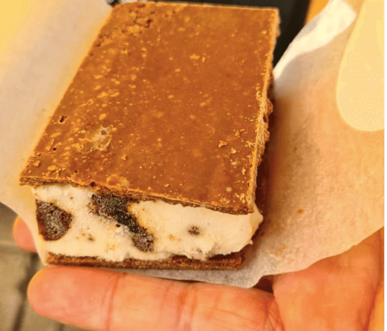 This Dublin cafe has created a Christmas Pudding Ice Cream Sandwich