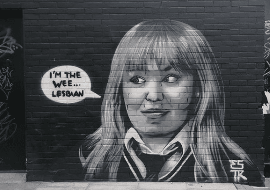 Irish artist celebrates Pride with wee mural