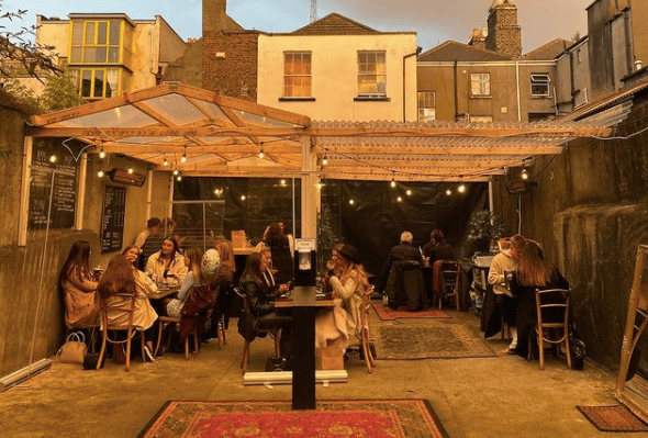 You have just three weeks left to enjoy a spot of outdoor dining at Sprezzatura