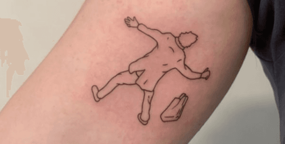 The memory of the guy who slipped on the ice has just become even more permanent