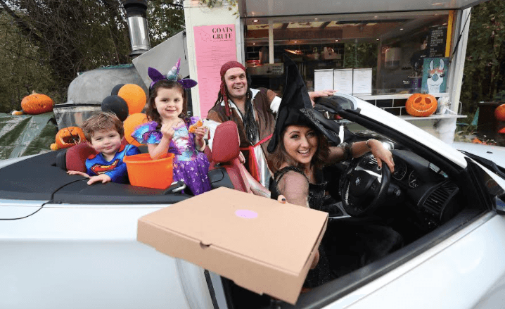 There’s a trick or treat drive thru happening in D7 this weekend