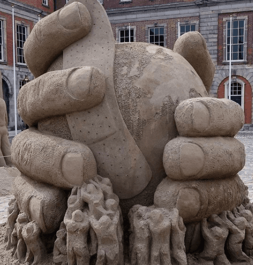 You have to check out these amazing sand sculptures at Dublin Castle You have to check out these amazing sand sculptures at Dublin Castle