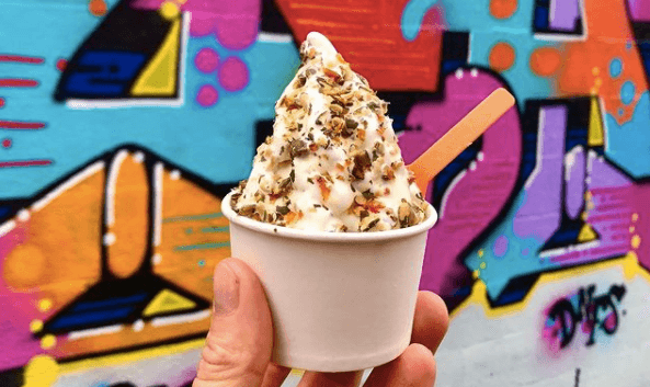 This ice cream creation from a Dublin food truck is giving us the autumnal vibes we need This ice cream creation from a Dublin food truck is giving us the autumnal vibes we need