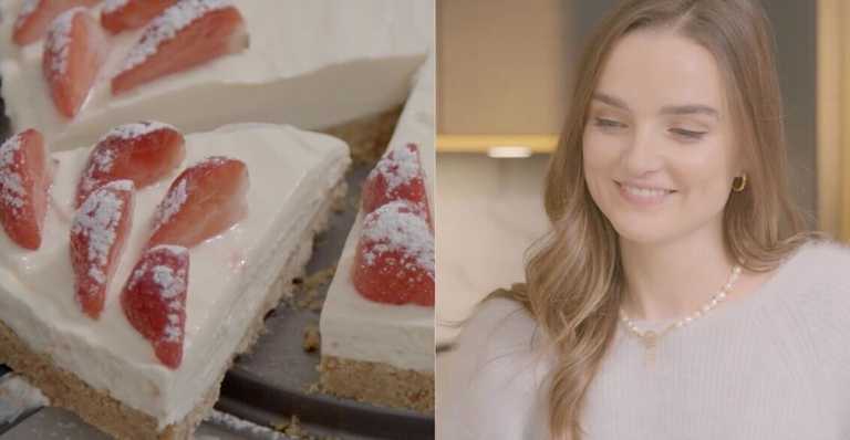 WATCH: Niamh O’Sullivan puts her baking skills to the test with this delicious Philadelphia Strawberry Cheesecake recipe WATCH: Niamh O’Sullivan puts her baking skills to the test with this delicious Philadelphia Strawberry Cheesecake recipe