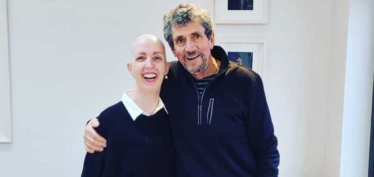 Vicky Phelan’s image projected onto the front of the GPO Vicky Phelan’s image projected onto the front of the GPO