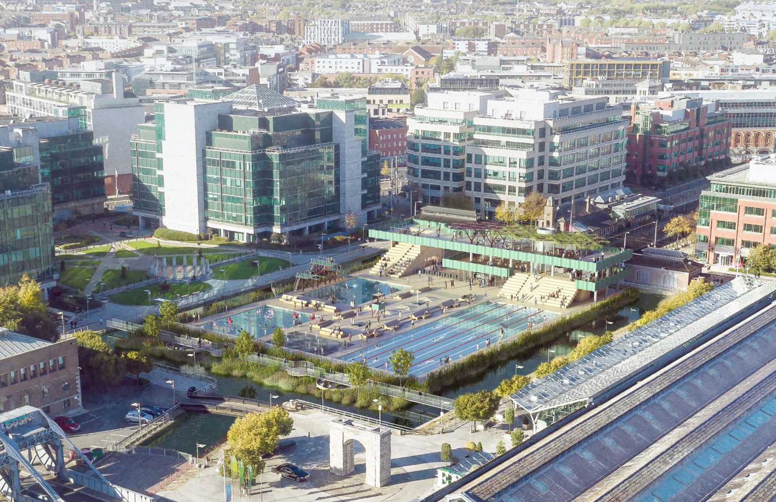 Campaigners say ‘we need to be ambitious’ about potential lido for George’s Dock