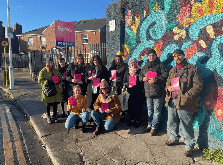 ‘East Wall Here For All’ – East Wall residents fundraising in support of asylum seekers ‘East Wall Here For All’ – East Wall residents fundraising in support of asylum seekers