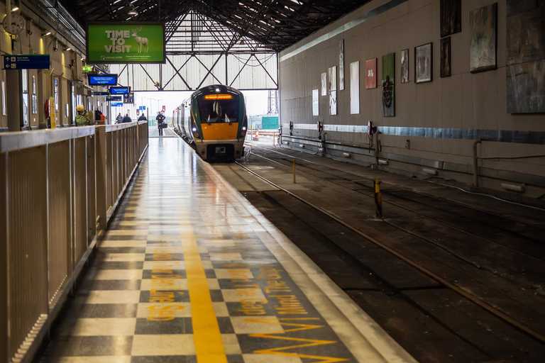 Dublin train station finally set to open after being built 14 years ago Dublin train station finally set to open after being built 14 years ago